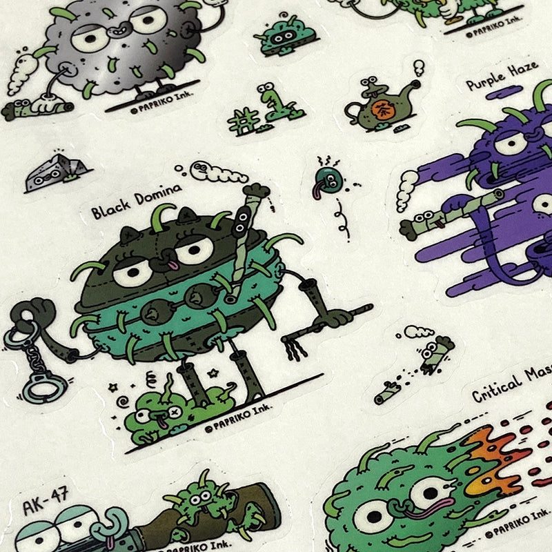 Sticker Sheet - SOTD 'Legendary Series" Vol. 1 + 2