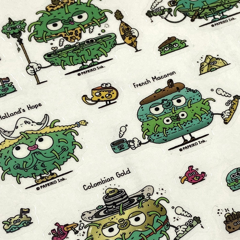 Sticker Sheet - SOTD 'World Series" Vol. 1 + 2