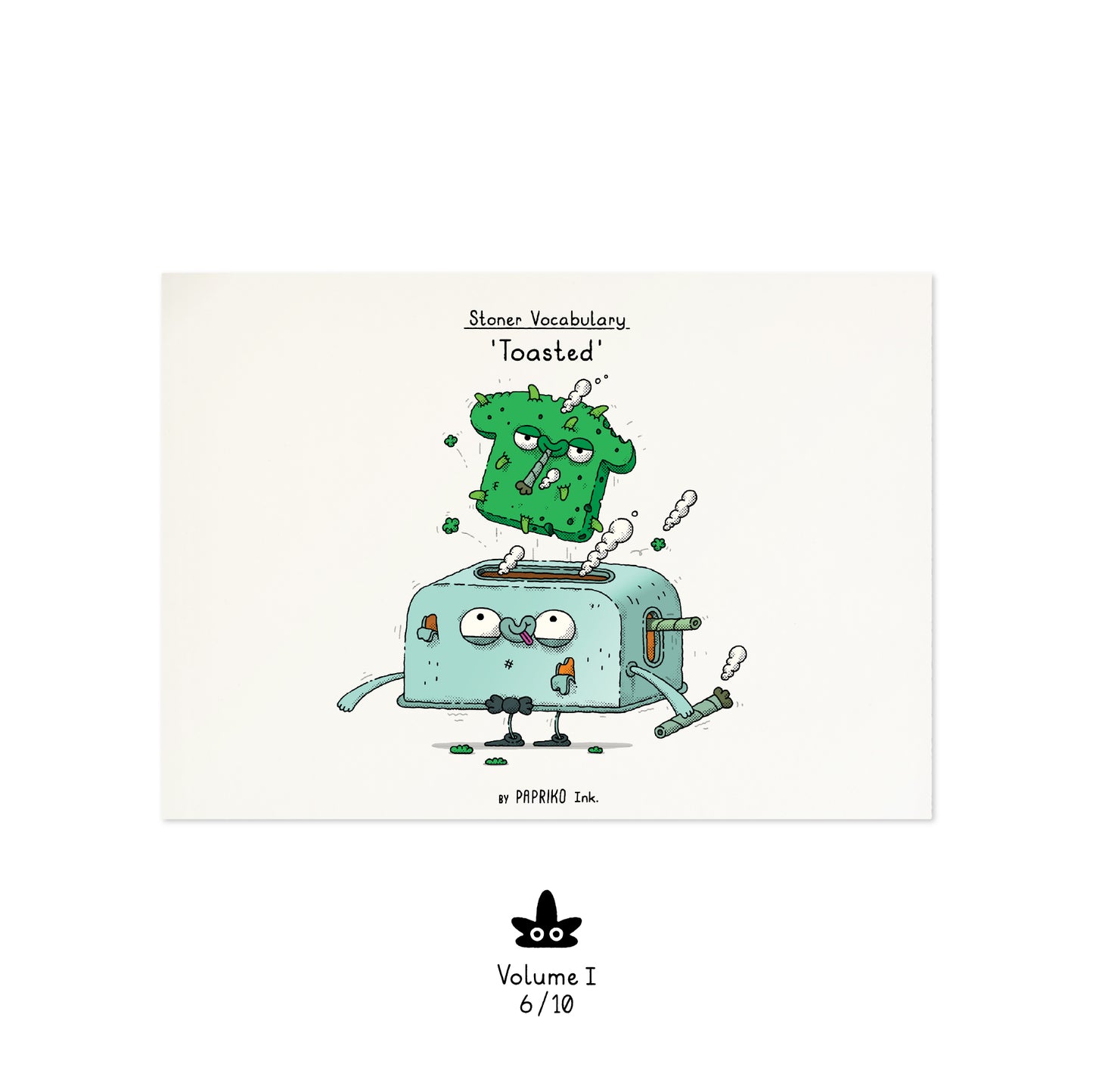 Postkarten-Set - 'Stoner Vocabulary - Vol. 1'