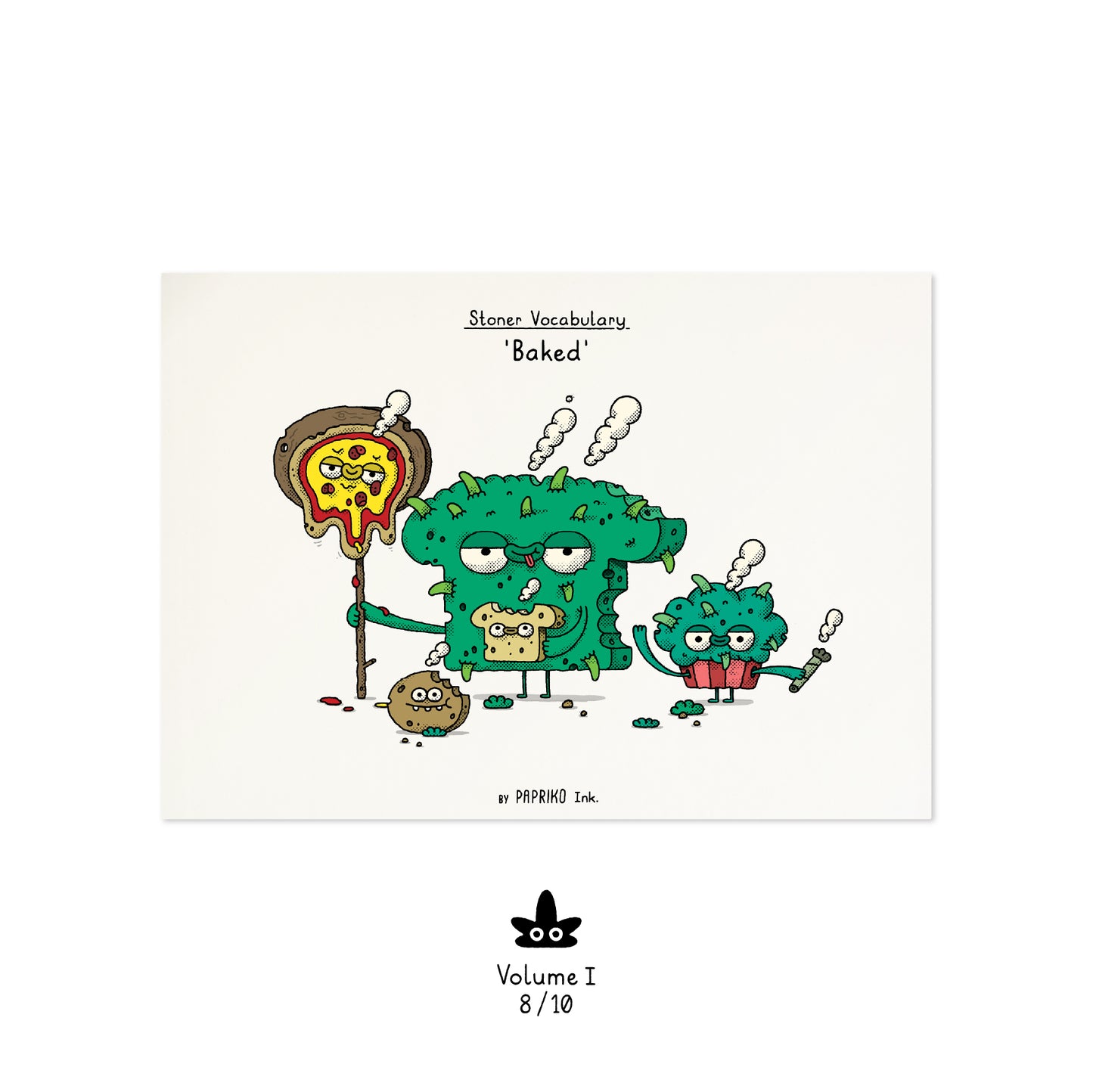 Postkarten-Set - 'Stoner Vocabulary - Vol. 1'