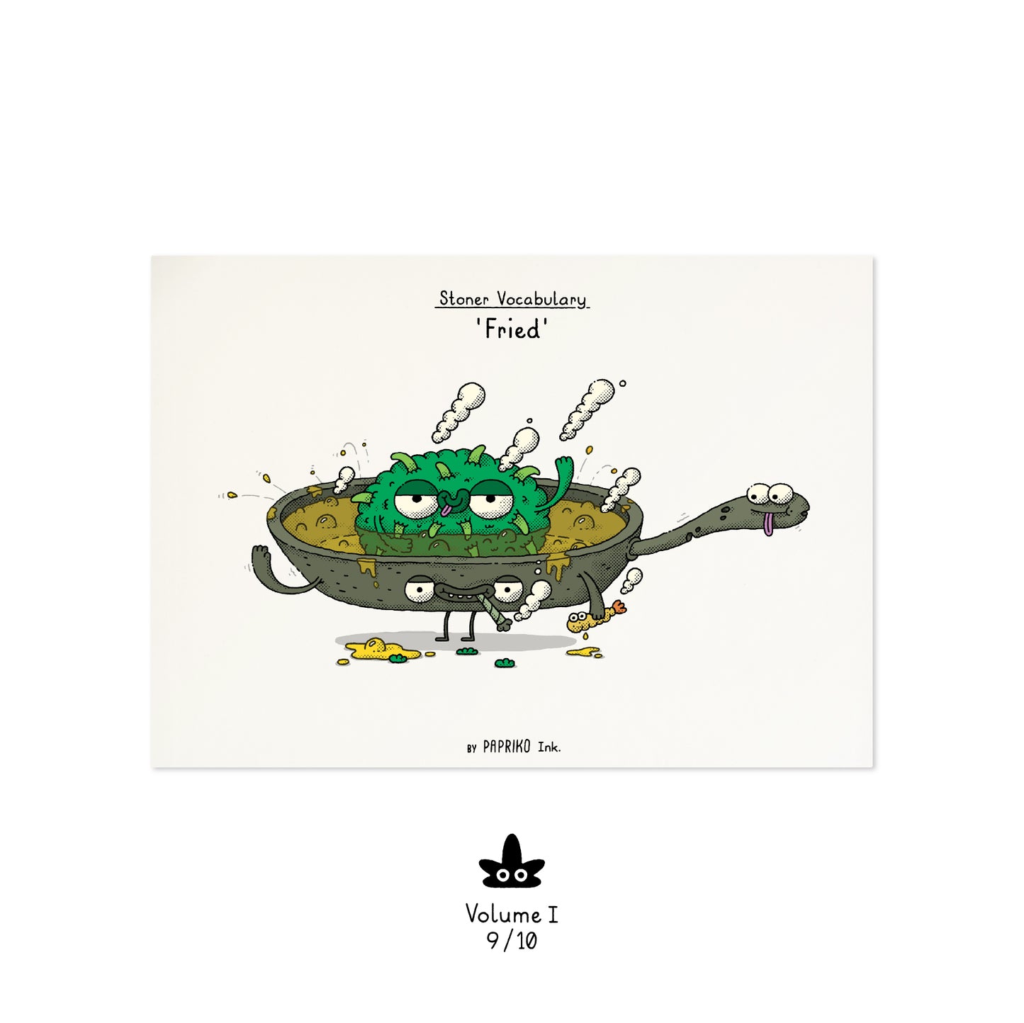 Postkarten-Set - 'Stoner Vocabulary - Vol. 1'