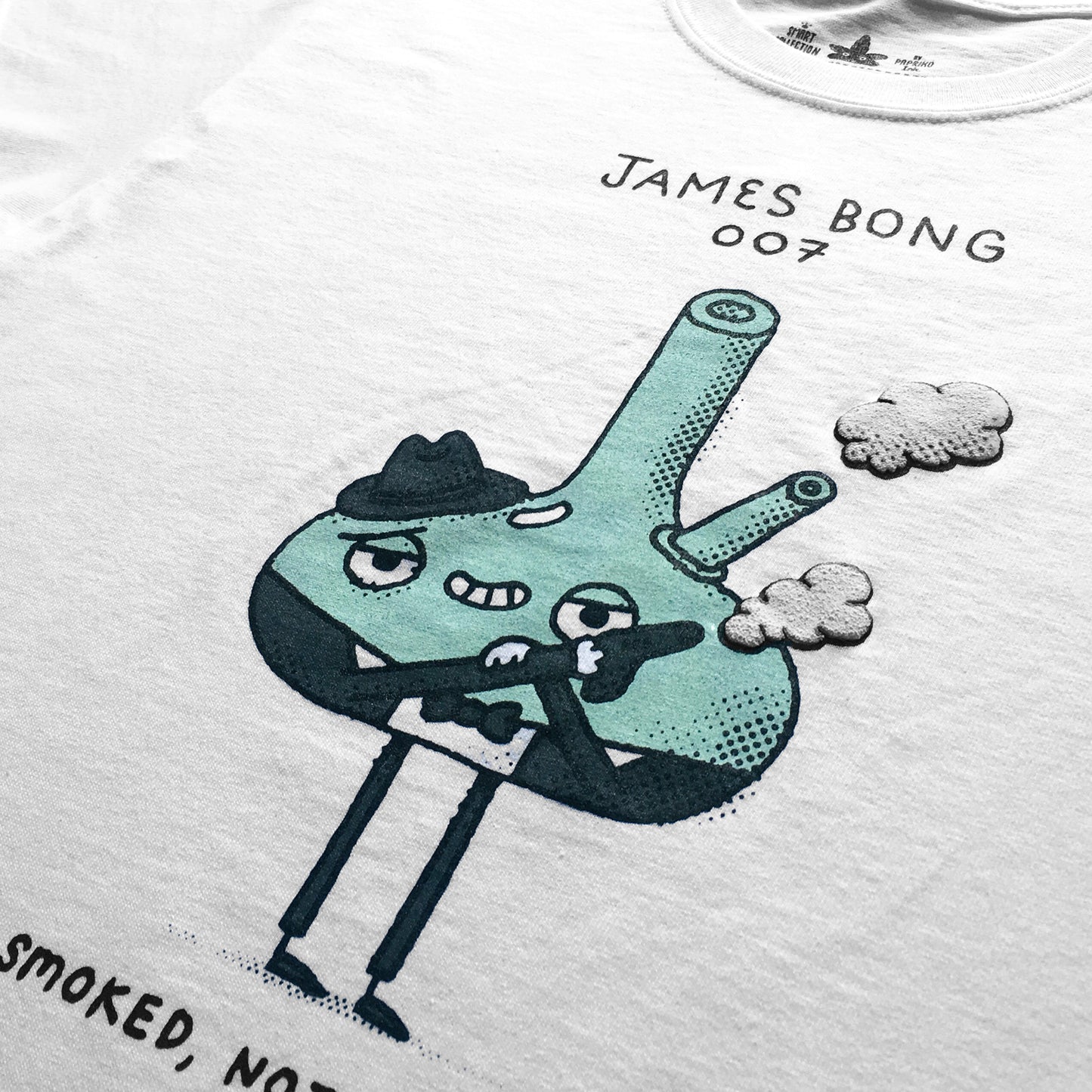 JAMES BONG - Weiß