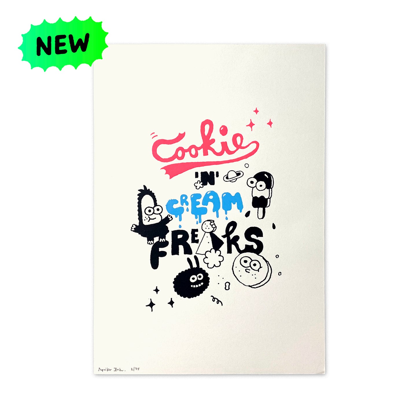 Art Print - ‘Cookie Freaks' Silkscreen Print